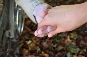 Helping Hand in Autumn